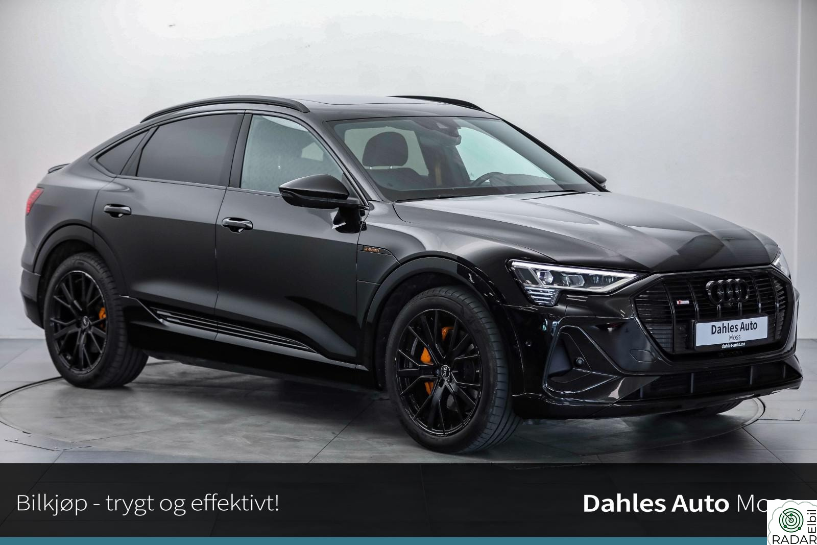 AUDI e-tron Sportback 55 55 S-Line Black Edition/Pano/Skinn/Matrix/Hengerfeste