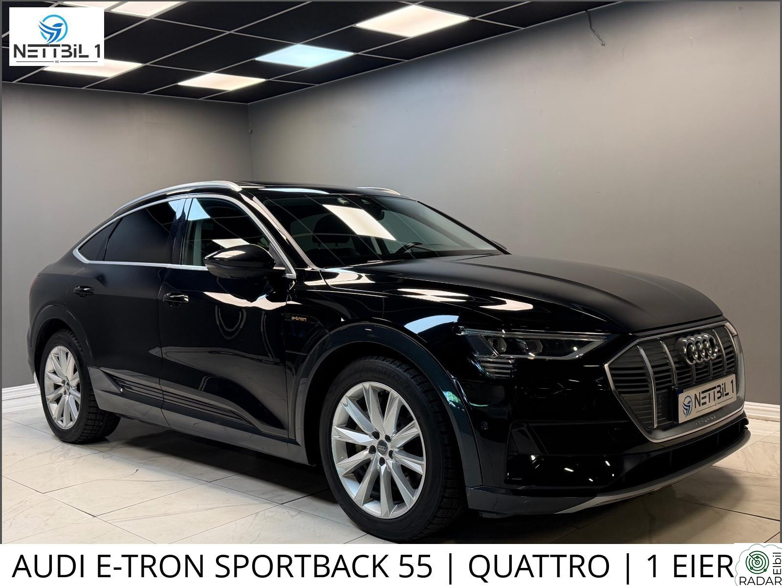 AUDI e-tron Sportback 55 AUDI E-TRON SPORTBACK 55 | QUATTRO | 1 EIER | ADVANCED