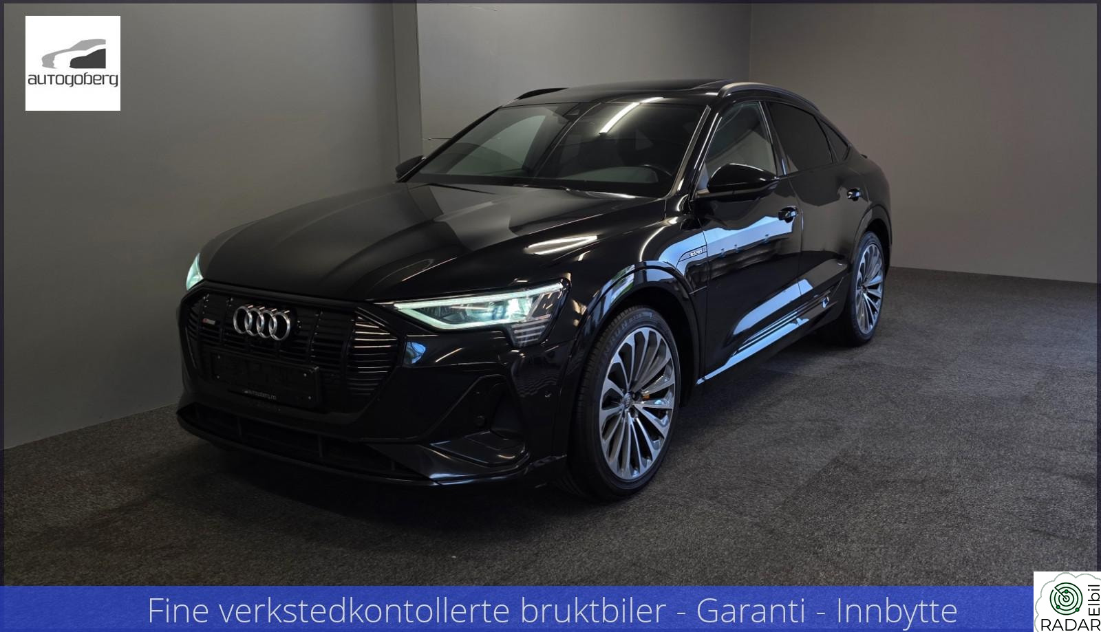 AUDI e-tron Sportback 55 55 | S-Line | RS seter | Pano | Hfeste | 21" | 360 ++