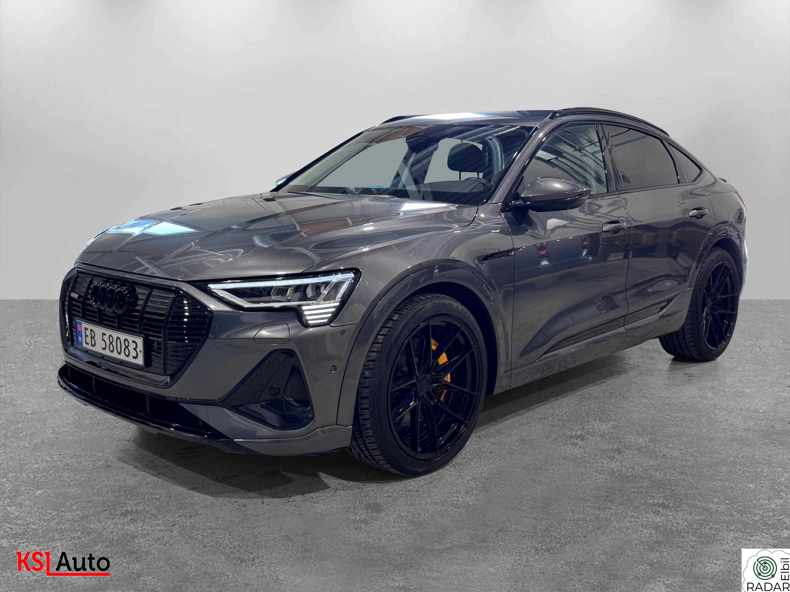 AUDI e-tron Sportback 55 55- 2år garanti- S-line-426HK-Matrix-Sort optik-ACC