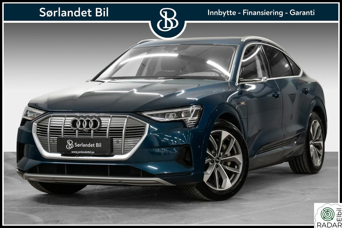 AUDI e-tron Sportback 55 55 / EN-EIER! / ACC / PANORAMA / 360° KAMERA / KROK