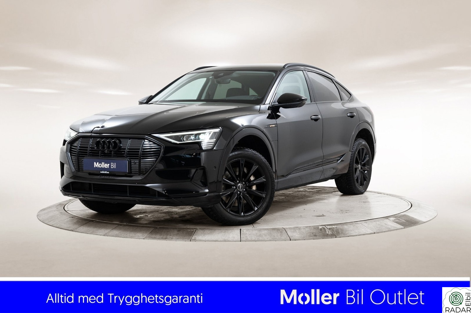 AUDI e-tron Sportback 50 50 SB Advanced Sport -360Kam, Delskinn, LED, Krok, Luft