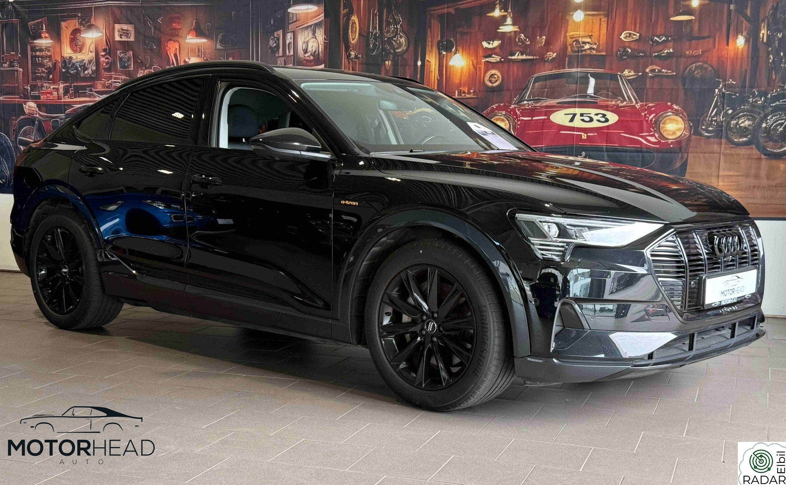 AUDI e-tron Sportback 50 Black Edition, Luftfj., S.Seter, Navi, ACC, HUD, 360,