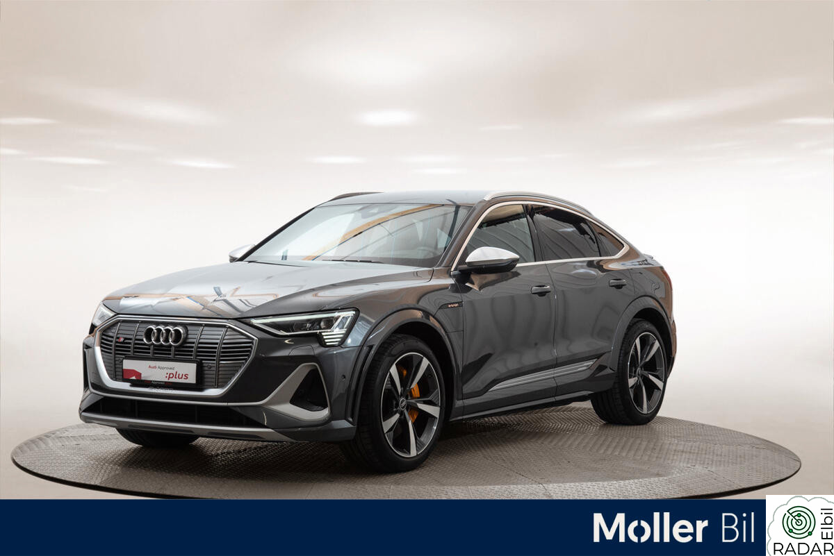 AUDI e-tron S Sportback 60 Hengerfeste, navi, Led-Matrix, Bang&Olufsen ++