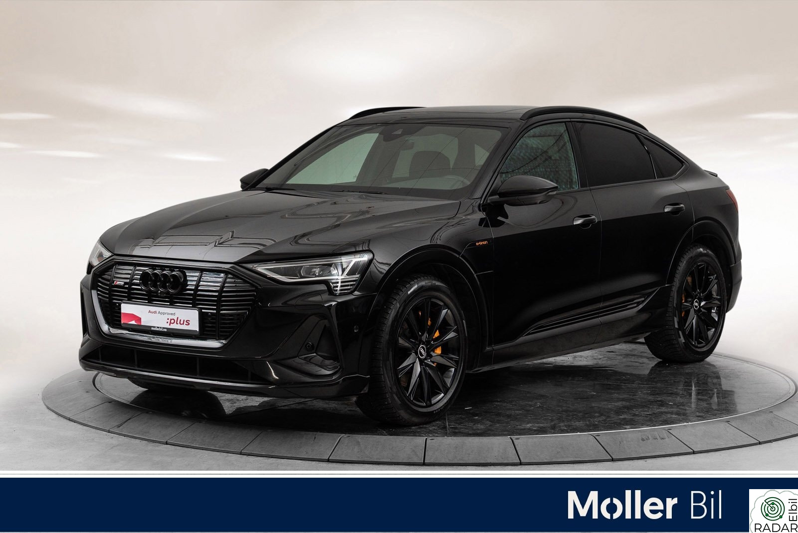 AUDI E TRON SPORTBACK 55 55 sb s line sp black ed,2x S-line,Skinn,Pano,H.feste++