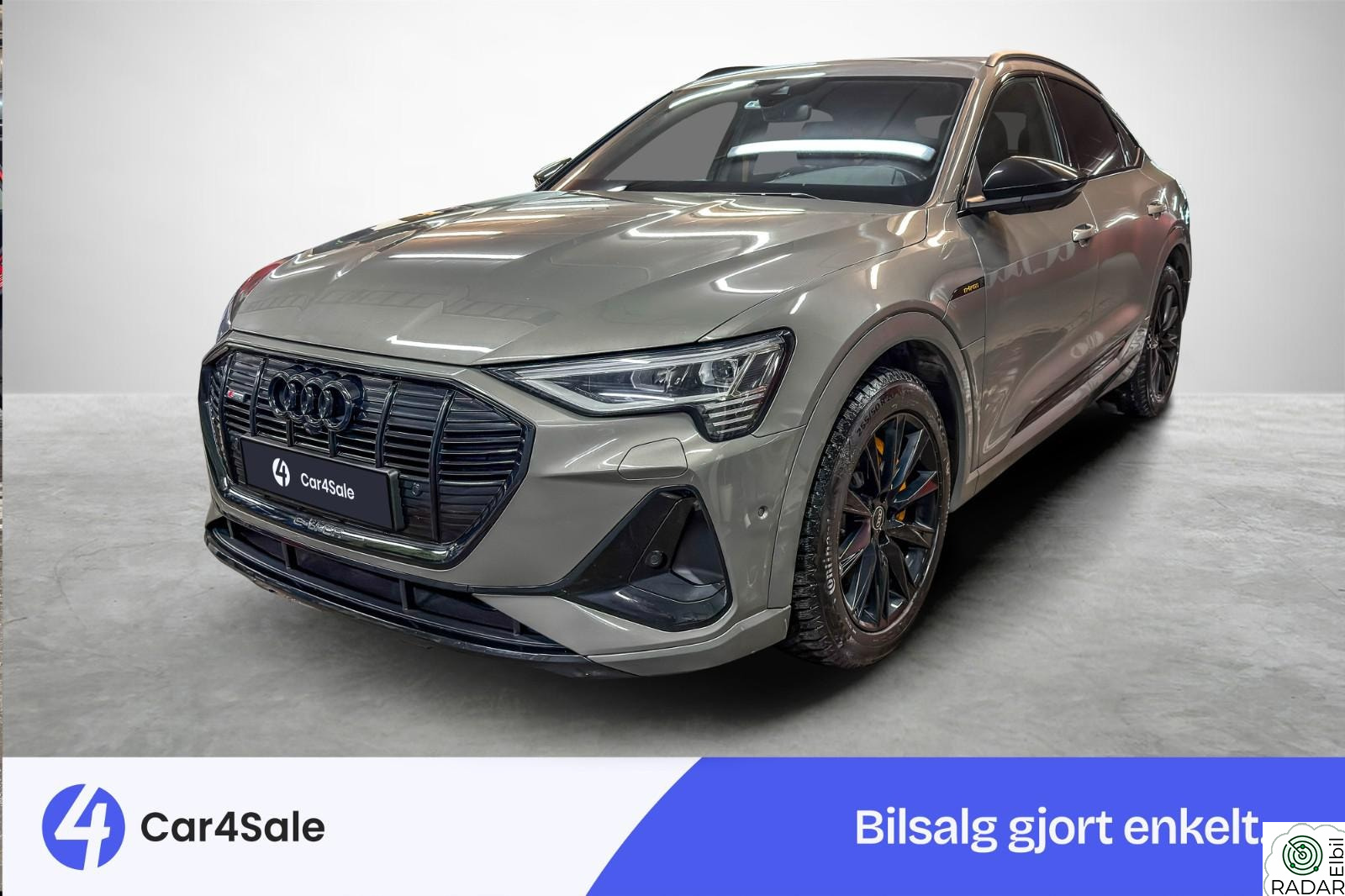 AUDI E TRON SPORTBACK 55 55 Black Edition S-Line / Matrix / Skinn / Krok / B&O