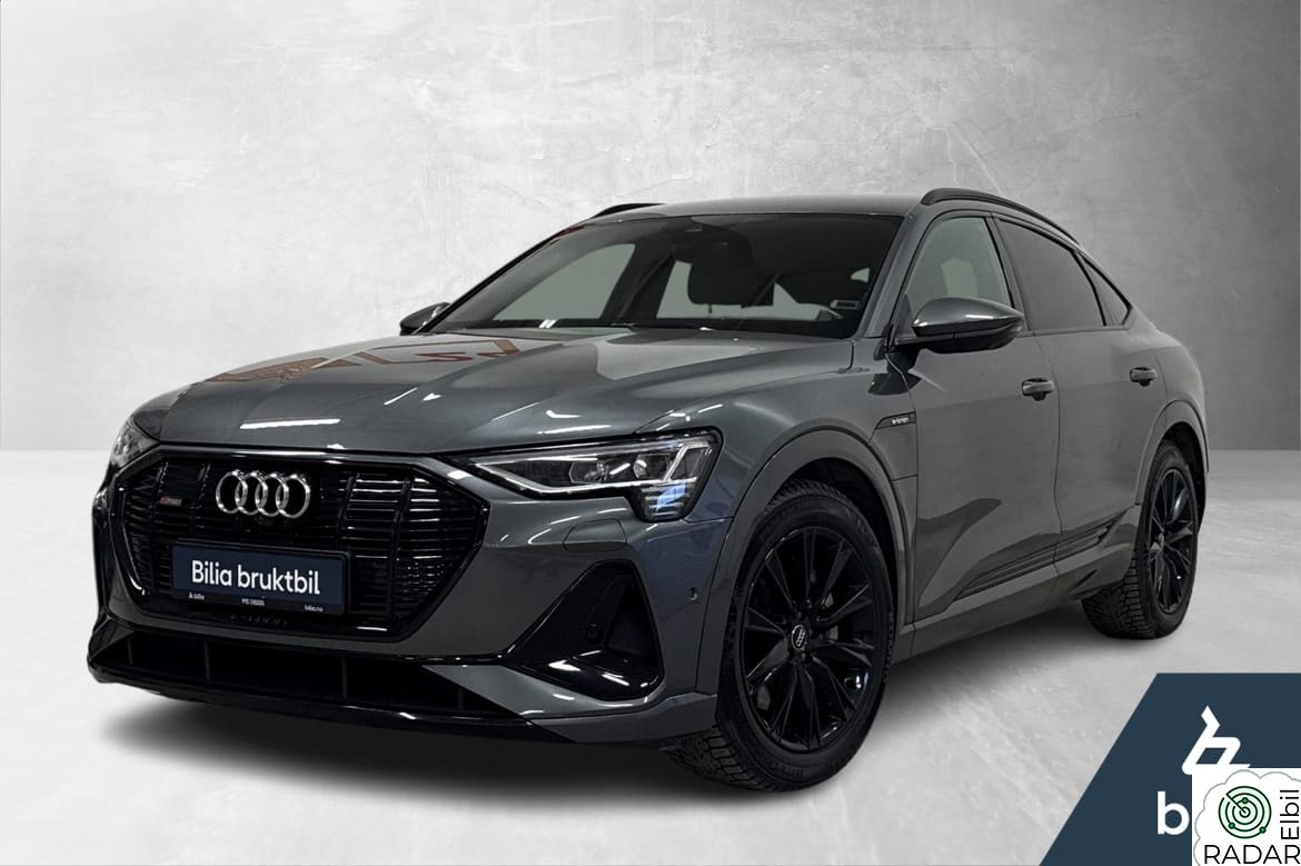 AUDI e-tron Sportback 50 S-line Business, 21", ACC, Sort optikk, Matrix