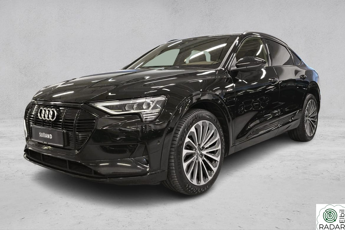 AUDI e-tron Sportback 50 Velutstyrt | Panorama | 360-kamera | Skinn | H.feste