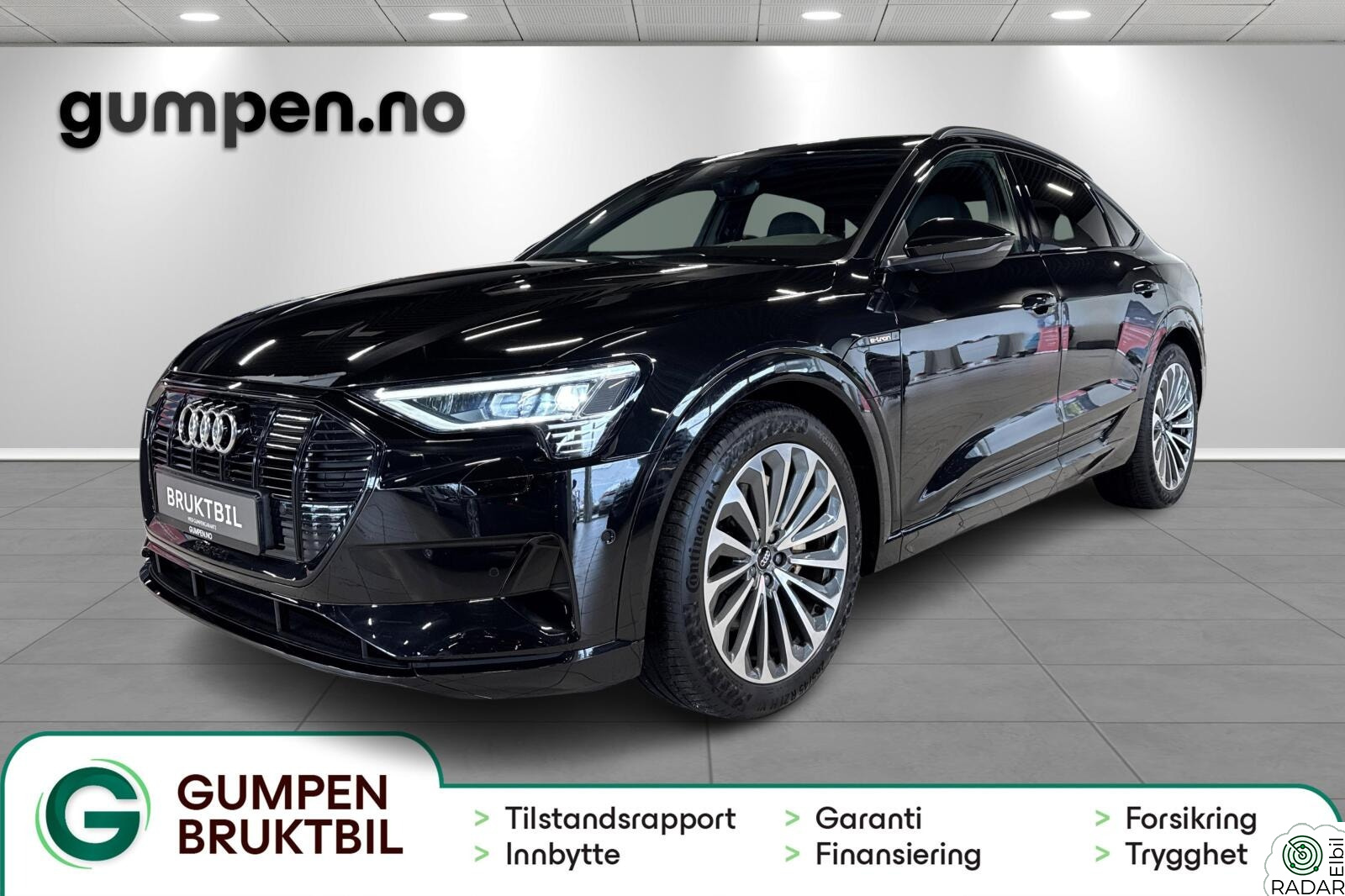 AUDI e-tron Sportback 50 50 sb advanced business/ sort optikk/krok/luft