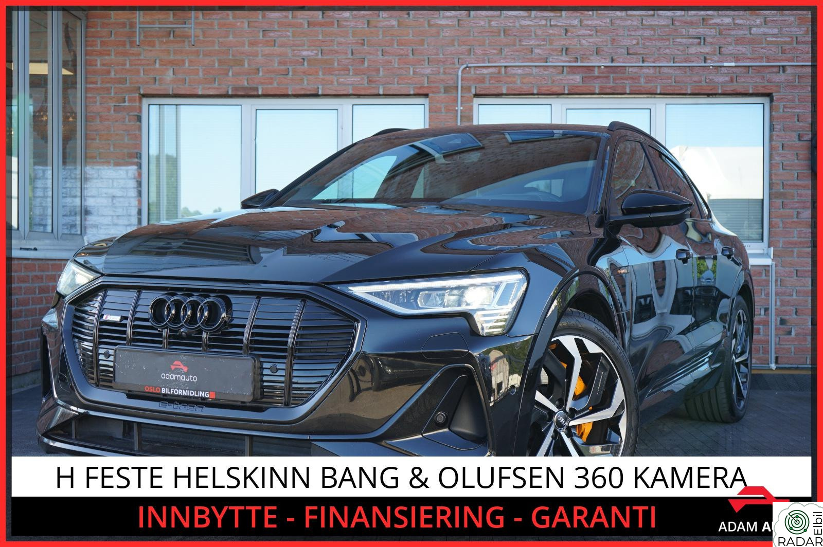 AUDI e-tron Sportback 55 55//QUATTRO//2X S-LINE//MATRIX//BLACK EDITION//B&O//360