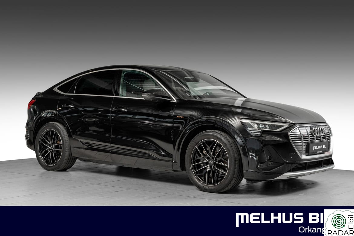 AUDI e-tron Sportback 55 55 Quattro S-Line KROK•LUFT•360•ACC•DAB+•LED•FRI FRAKT