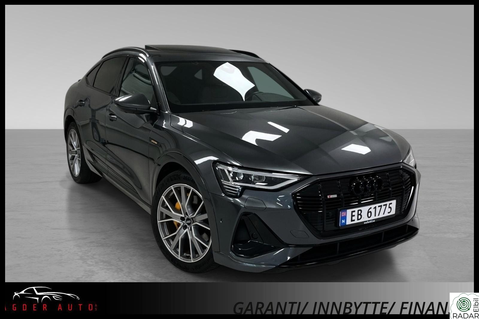 AUDI e-tron Sportback 50 50 S-line Matrix/Krok/ACC/SortOptik/360/Keyless/Pano/21