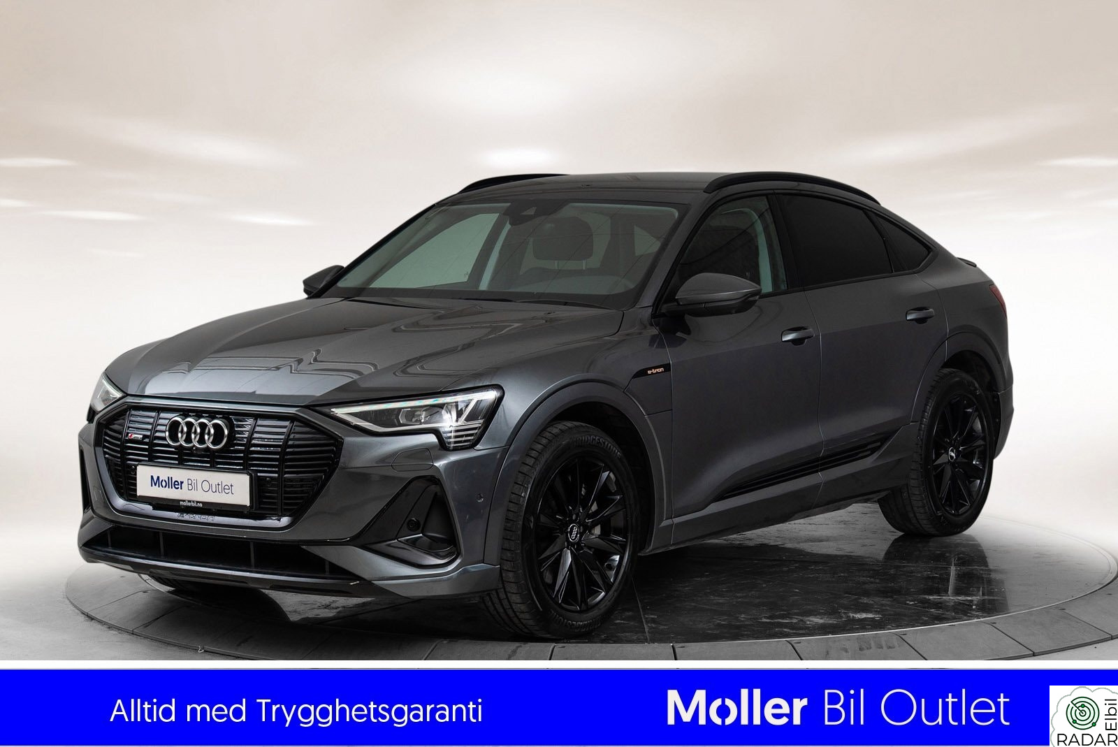 AUDI e-tron Sportback 55 55 SB S Line Sport -360Kam, Sort Optikk, ACC, Krok, 20"
