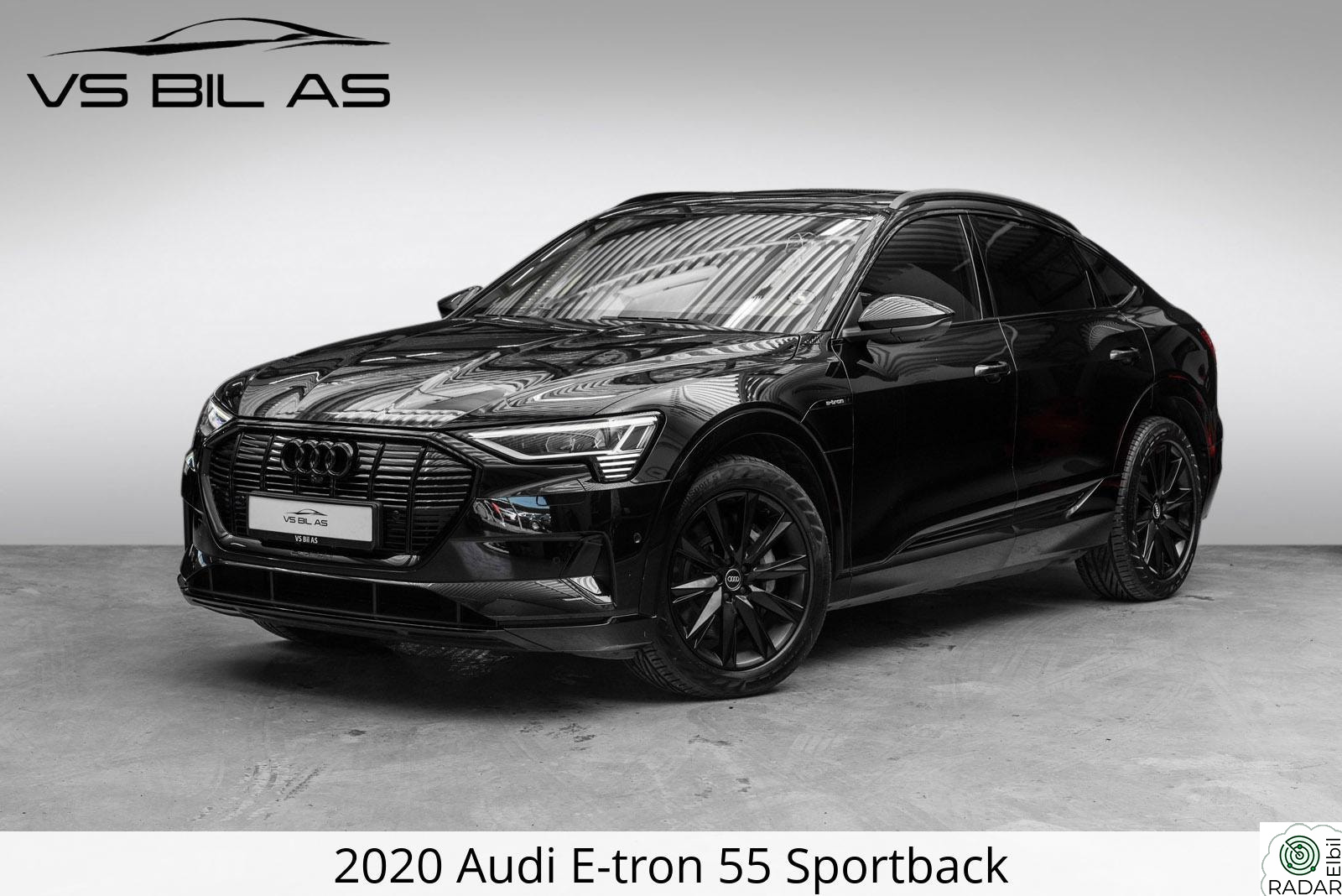 AUDI e-tron Sportback 55 55/Black Styling/360/HUD/Matrix/Luft/Pano/Krok/Ny motor