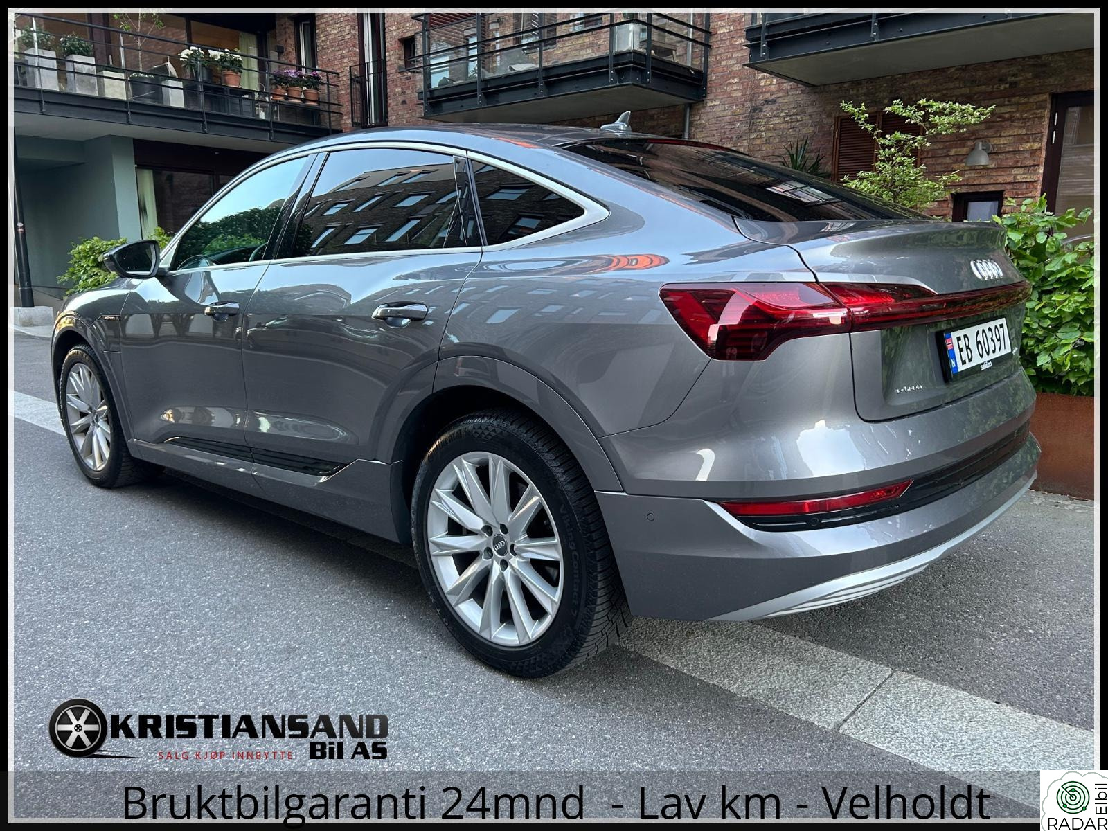 AUDI e-tron Sportback 50 Advanced Sport,El-seter,Krok,ACC,360kam,Keyless,Norsk