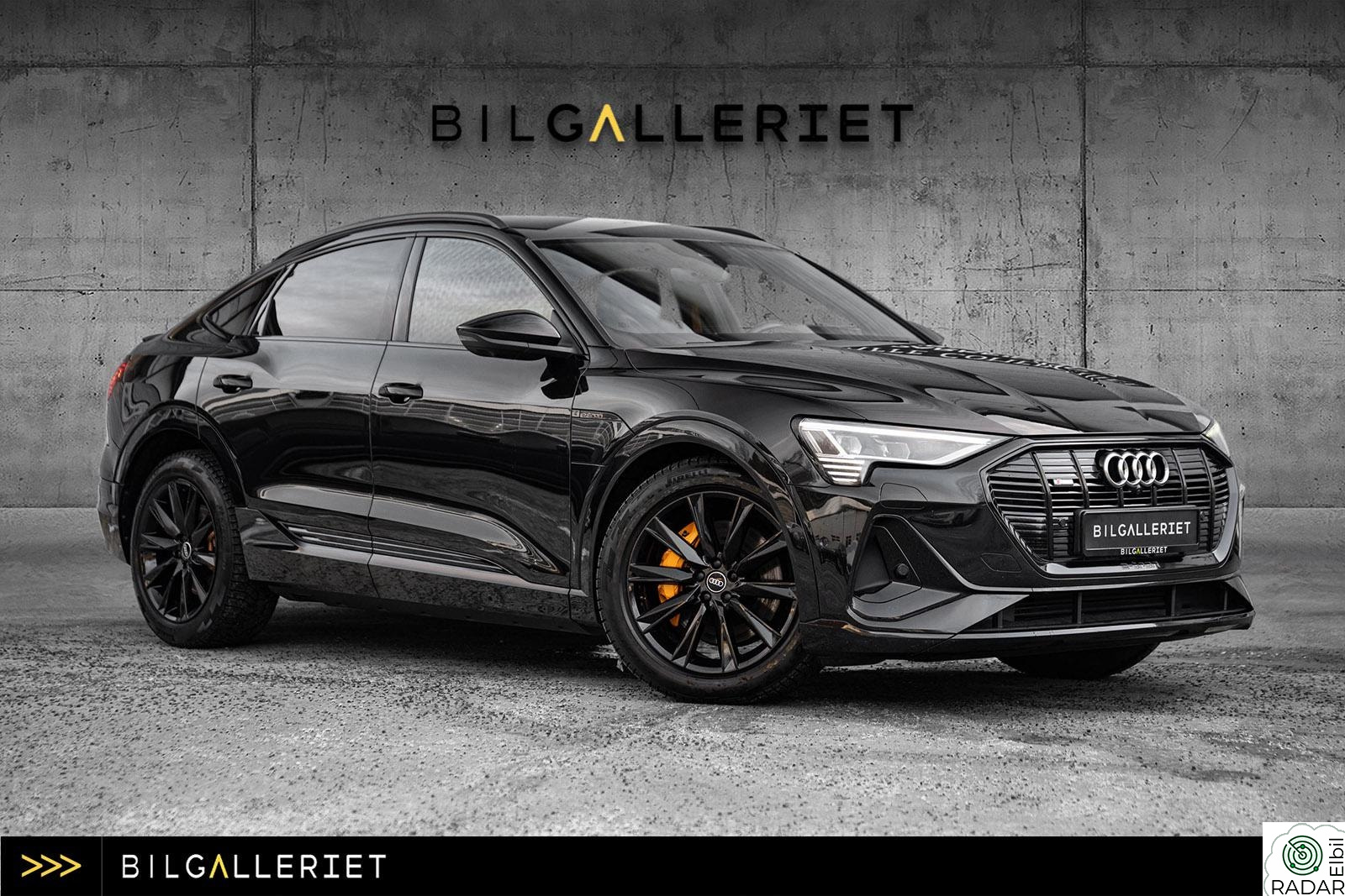 AUDI E TRON SPORTBACK 55 55/S-LINE/B&O/BLACK-EDITION/HUD/360/KROK/EL-SETER