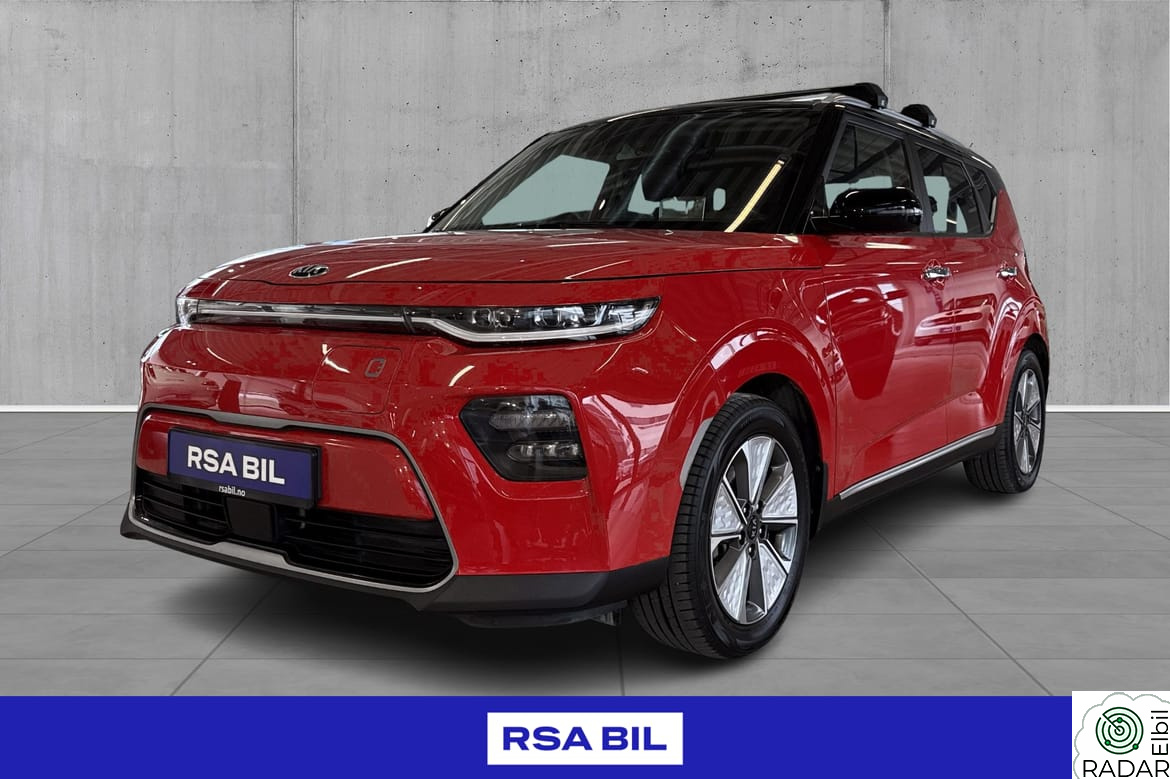 KIA SOUL 64kwh Exclusive skinn takstativ Harman kardon+++