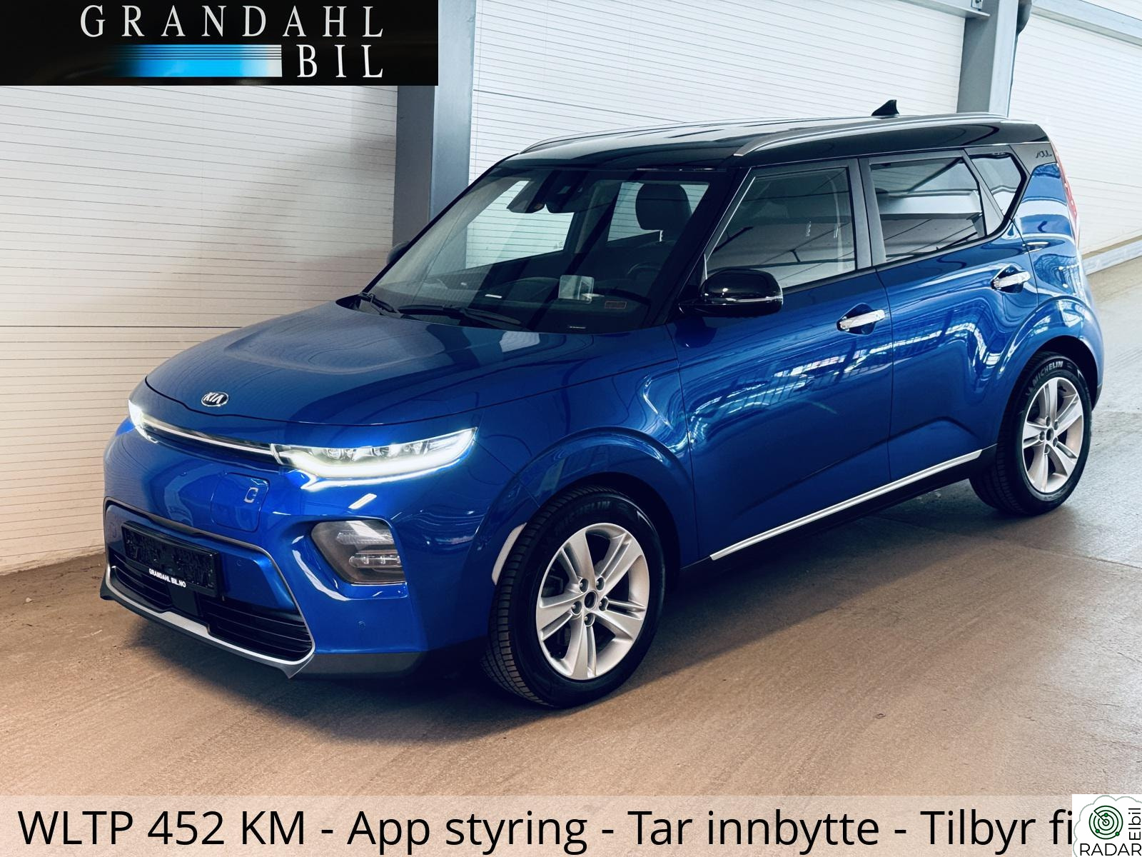 KIA SOUL 64 Kwh - EV - WLTP 452 KM - App styring