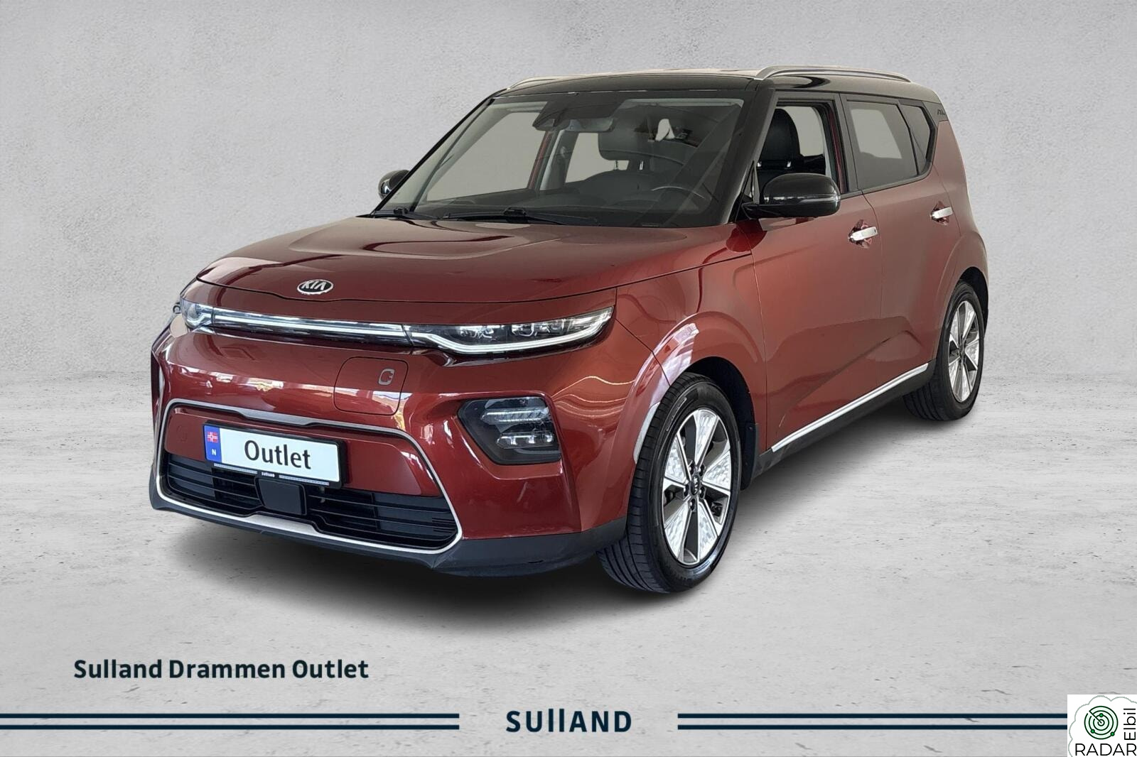 KIA SOUL 64 kWt Exclusive,Navi,ACC,Skinn,HeadUp,Varme i ratt+++