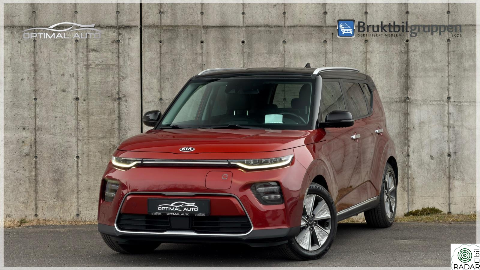 KIA SOUL Exclusive 64 Kwh 452 KM/ACC/HUD/LED/H&K/Skinn/Rattvarme