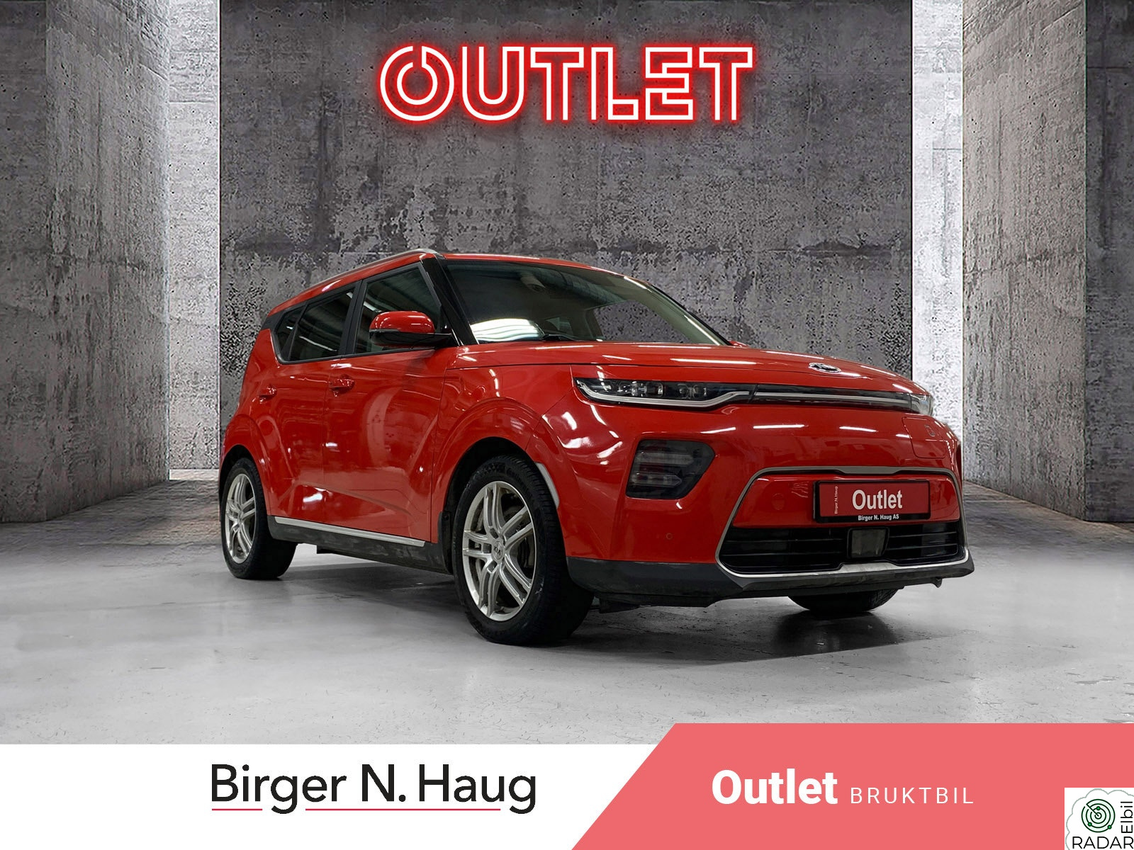 KIA SOUL 64 kWt Exclusive OUTLET/NORSK/GARANTI/H&K/SKINN/CCS+++