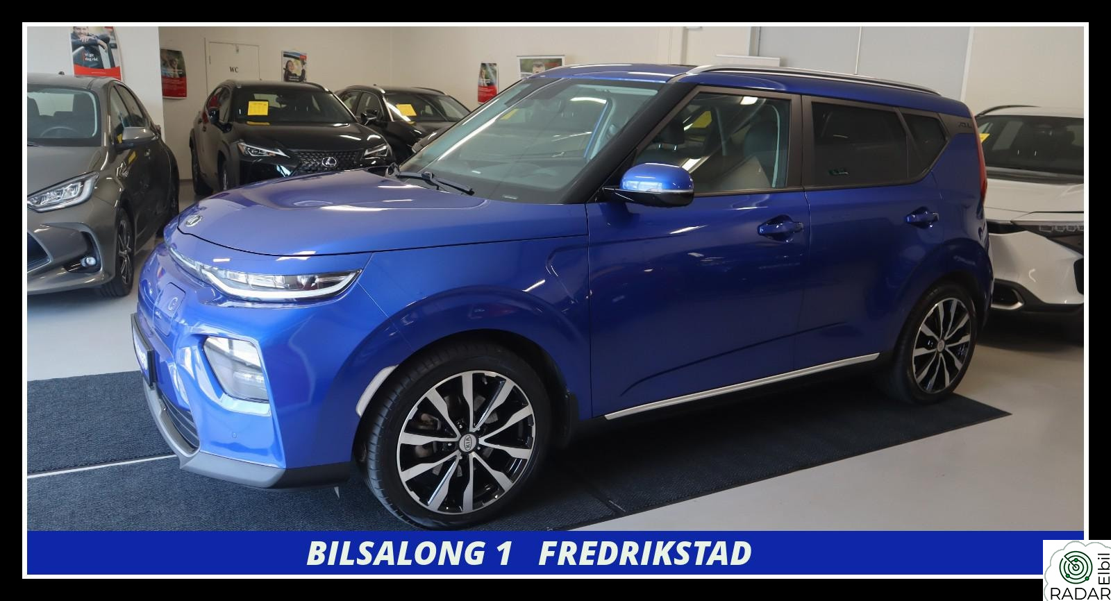 KIA SOUL 64Kw,Exclusive,Skinn,Navi,Cruise,7års garanti
