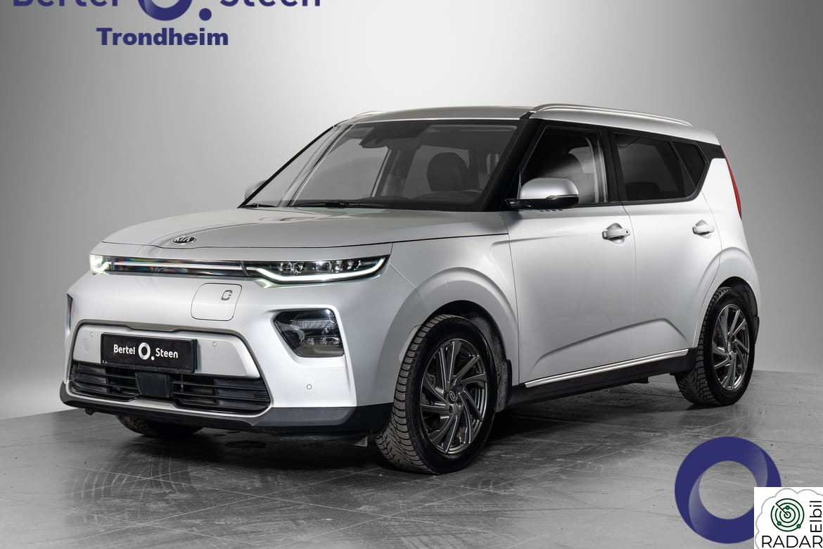 KIA SOUL Exclusive 64 kWh | Krok | Ad. cruise | Skinn | Finans