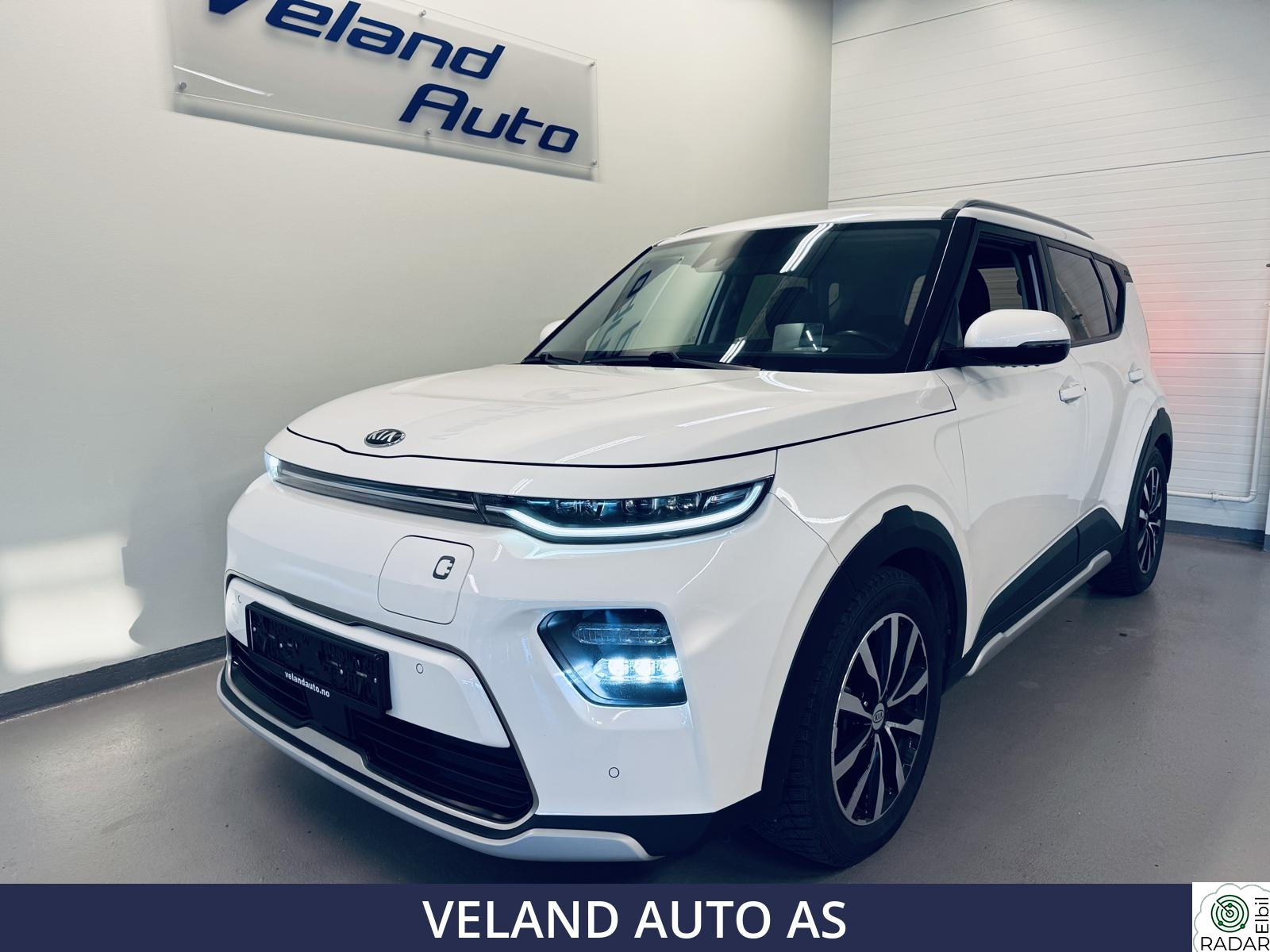 KIA SOUL EXCLUSIVE 64KWH SOLTAK/SUV-PAKKE/SKINN/HARMAN/"NORSK"