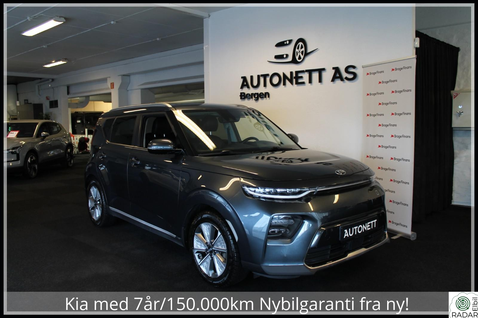 KIA SOUL 64KWH,452WLTP,EXCLUSIVE,SKINN,NAVI,EU-OK TIL 02.2028!