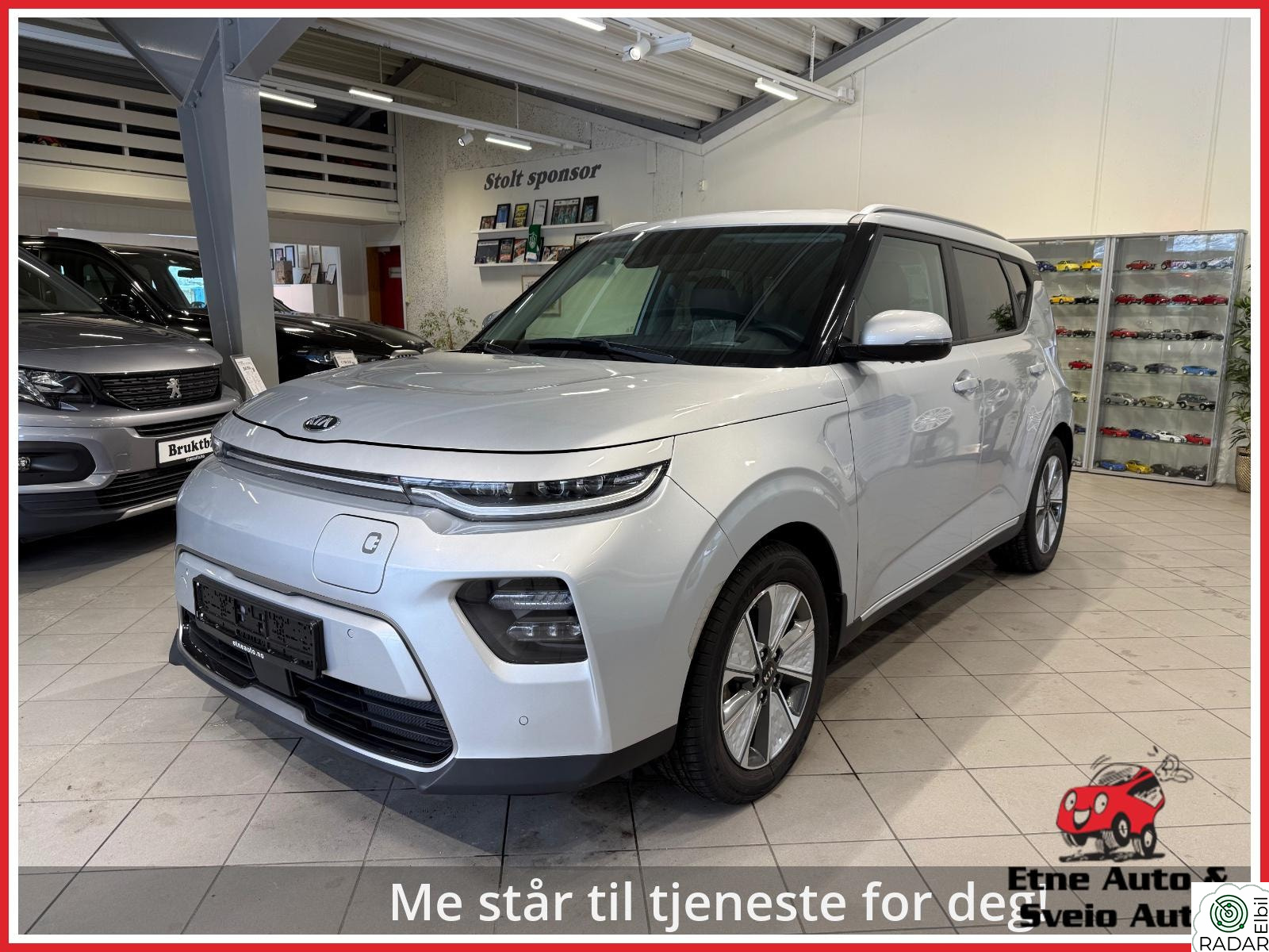 KIA SOUL SUV,452 KM WLTP,HeadUp/Skinn/Kamera/Ventilerte el-seter