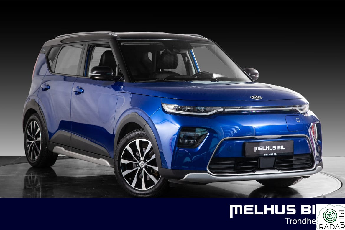 KIA SOUL Exclusive|64kwh|452km(WLTP)|Skinn|Navi|Gratis frakt|