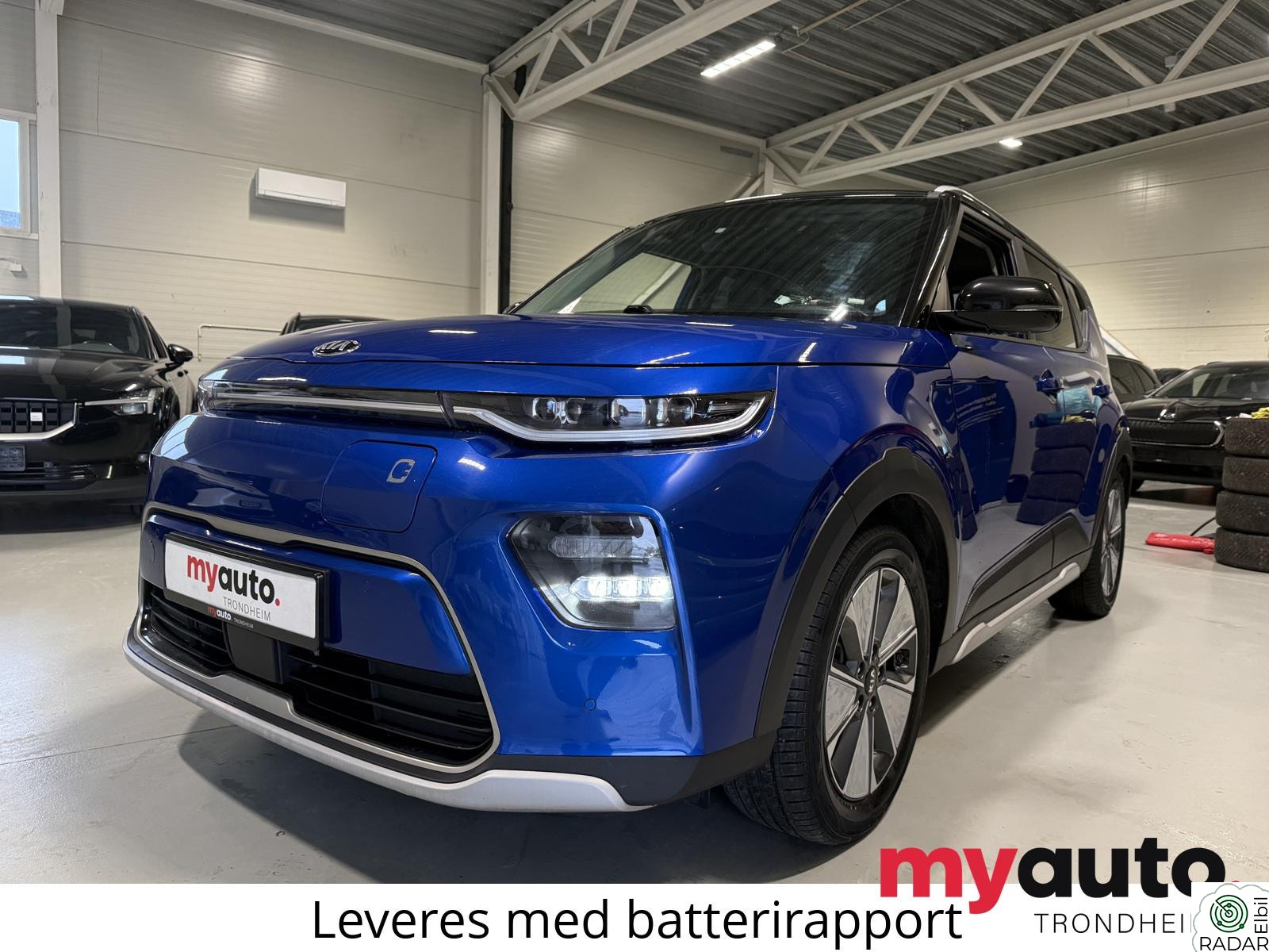 KIA SOUL 64 kWt Exclusive/Topputgave/Skinn/R.Kamera/Garanti