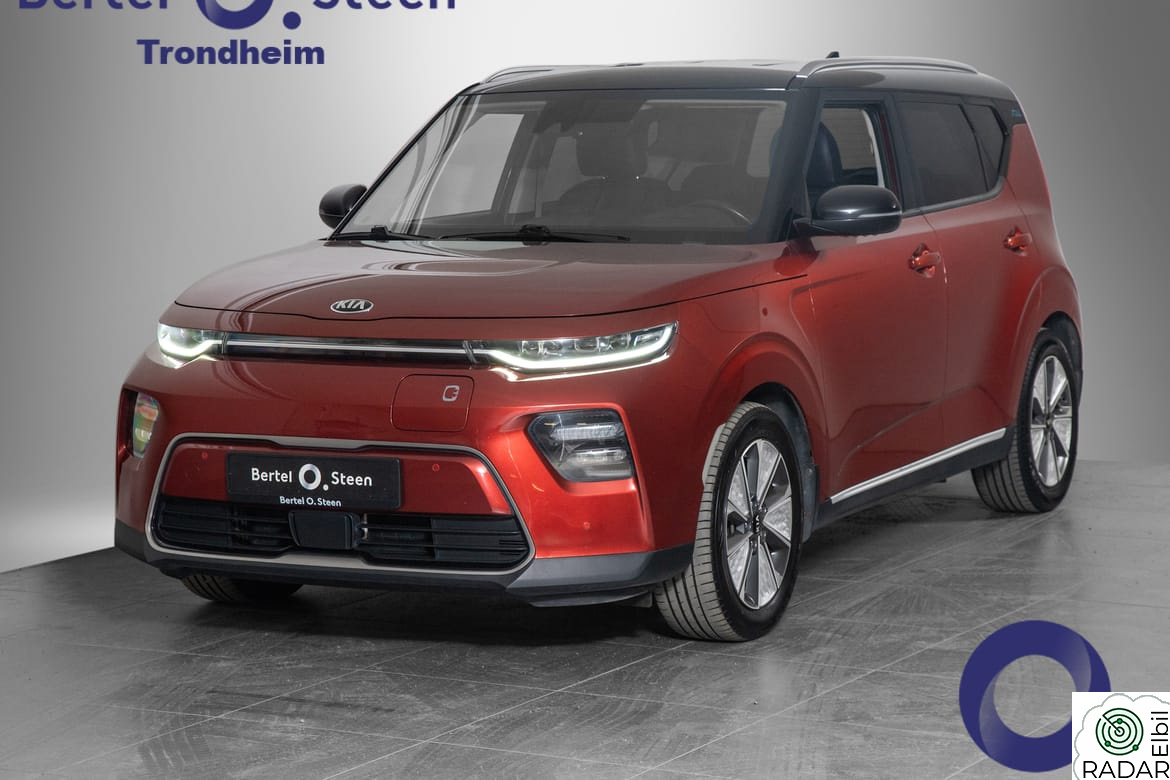KIA SOUL Exclusive 64 kWh | Ad. cruise | Skinn | Finans