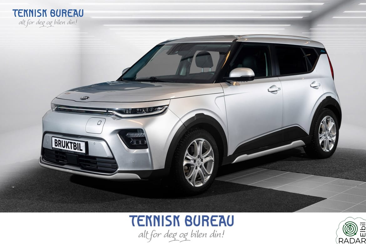 KIA SOUL Exclusive med Offroadpakke,11KW innebygd lader/Skinn