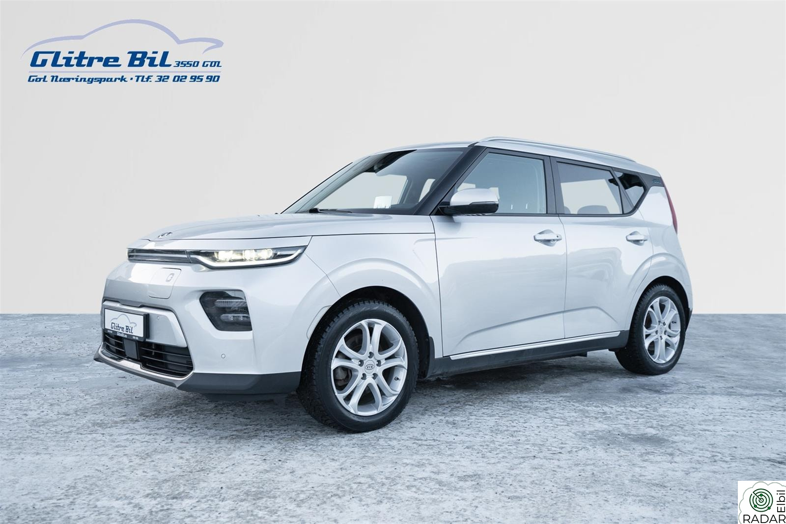 KIA SOUL 64kWh Topputgaven Exclusive|én eier|Parkvarmer|App