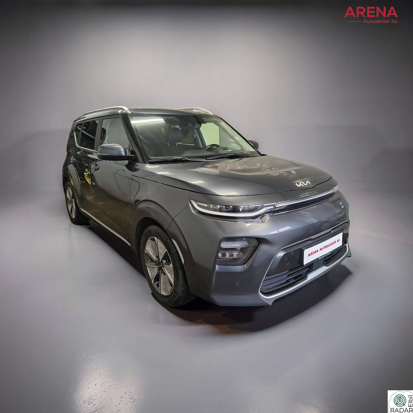 KIA SOUL Exclusive-Skinn-Headup-Hengerfeste
