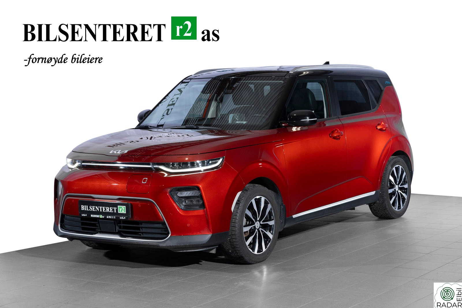 KIA SOUL 64 kWt Exclusive m/Svart tak