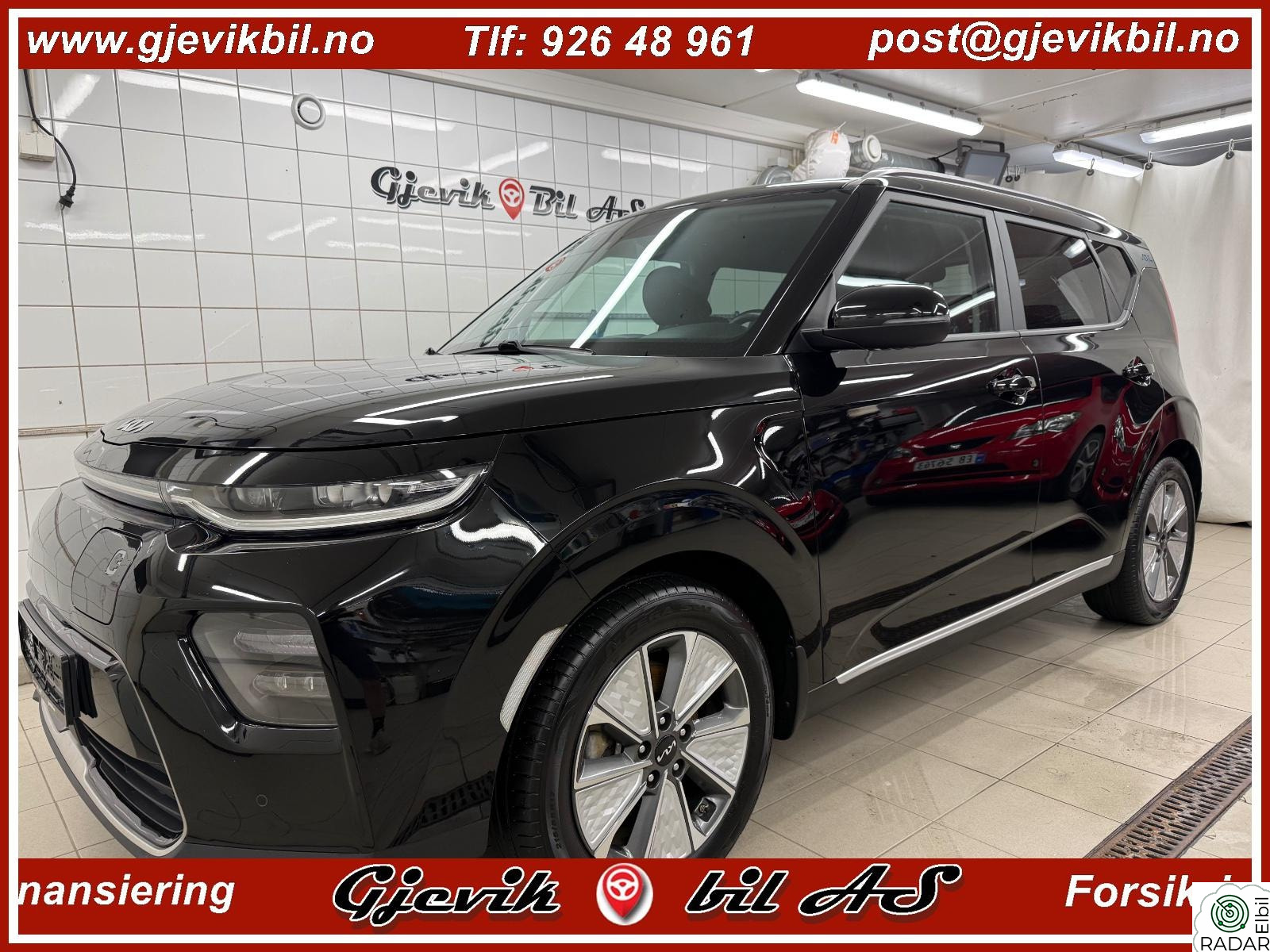 KIA SOUL 64 kw lang rekkevidde. En eier, alle servicer fulgt.
