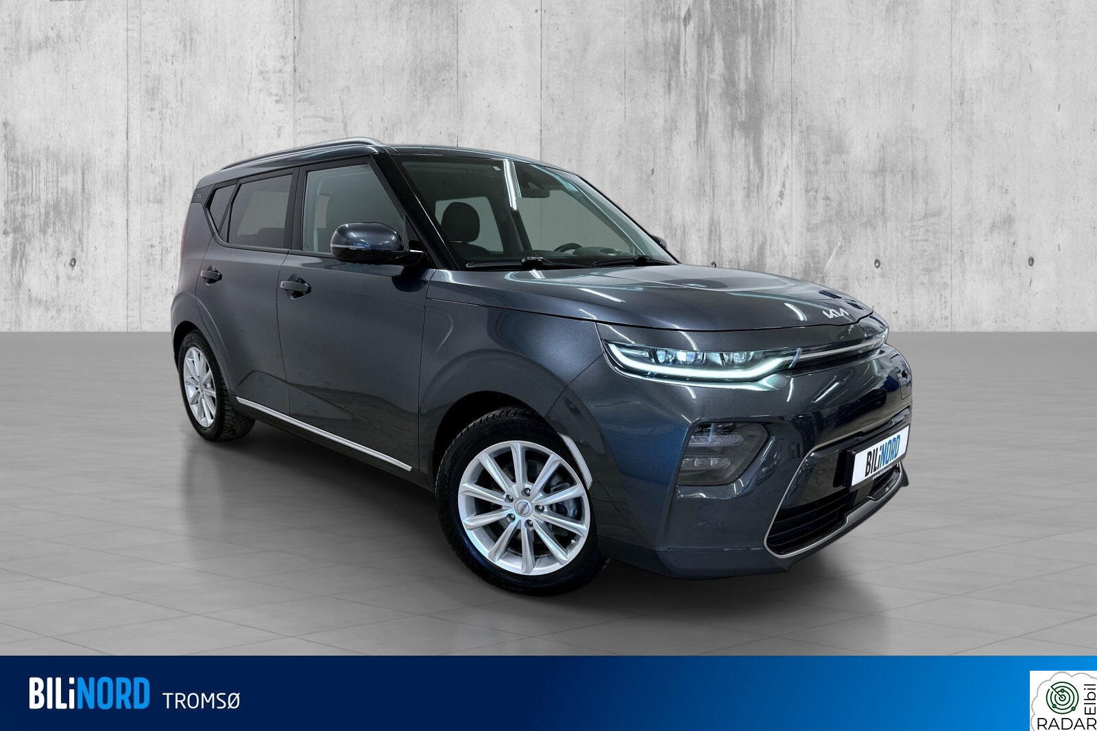 KIA SOUL 64 kWt Exclusive LAV km, ad.cruise, skinn, innbytte ++