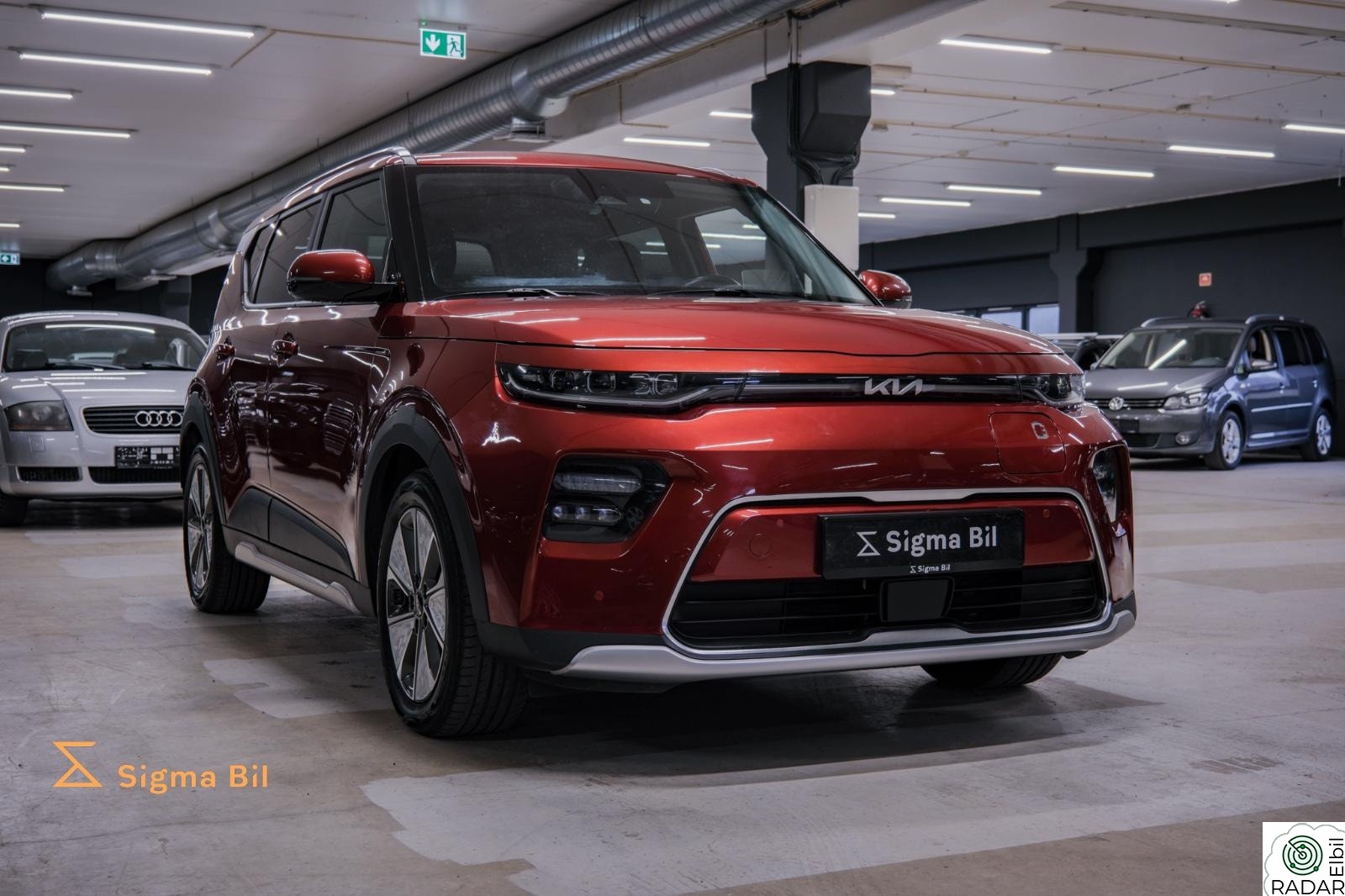 KIA SOUL 64Kwh 452WLTP 204HK ACC HUD Rattvarme Skinn CarPlay +++