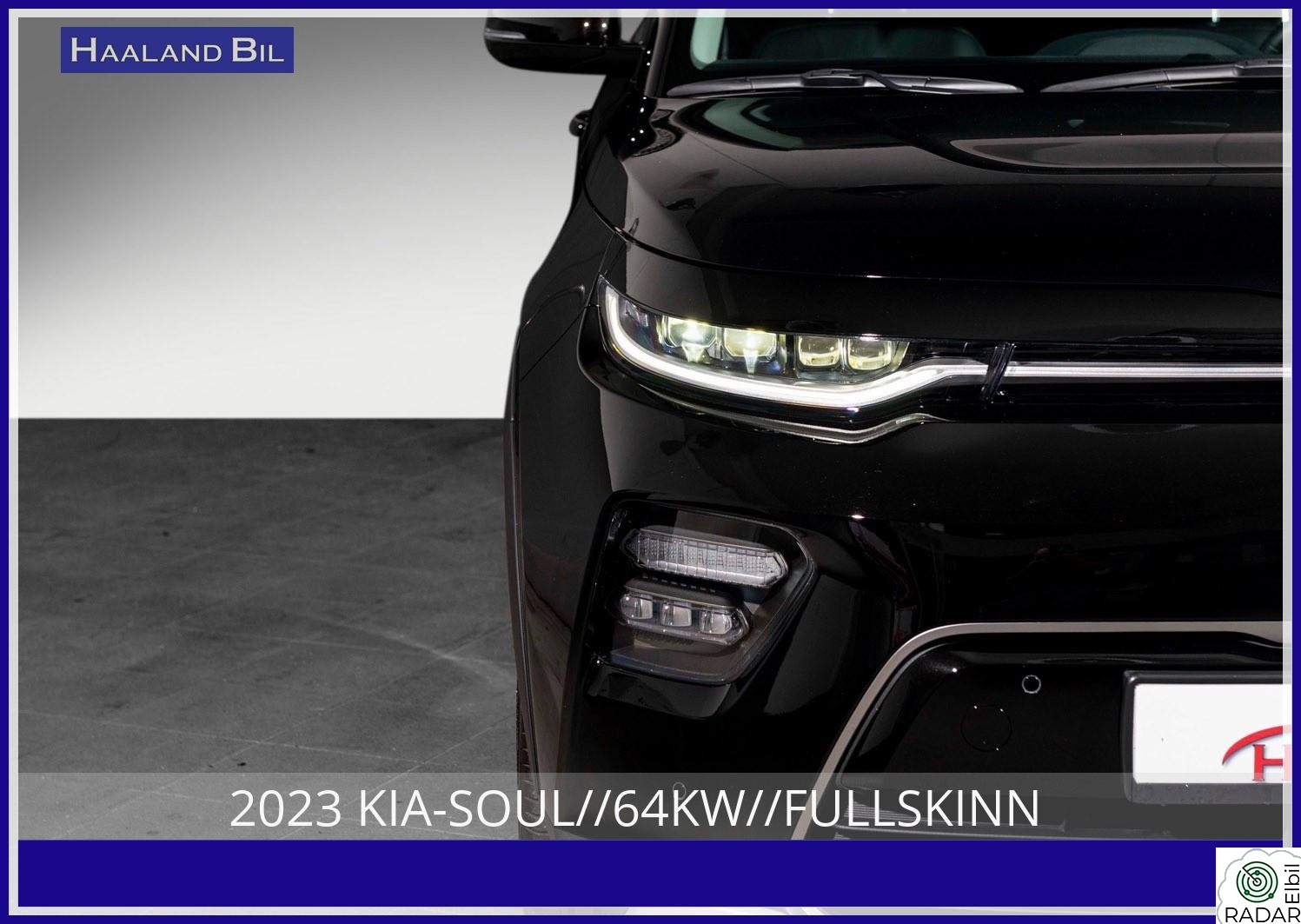 KIA SOUL 2023 UVO 64KW 204HK ALT UTSTYR NORSK 7ÅRS GARANTI