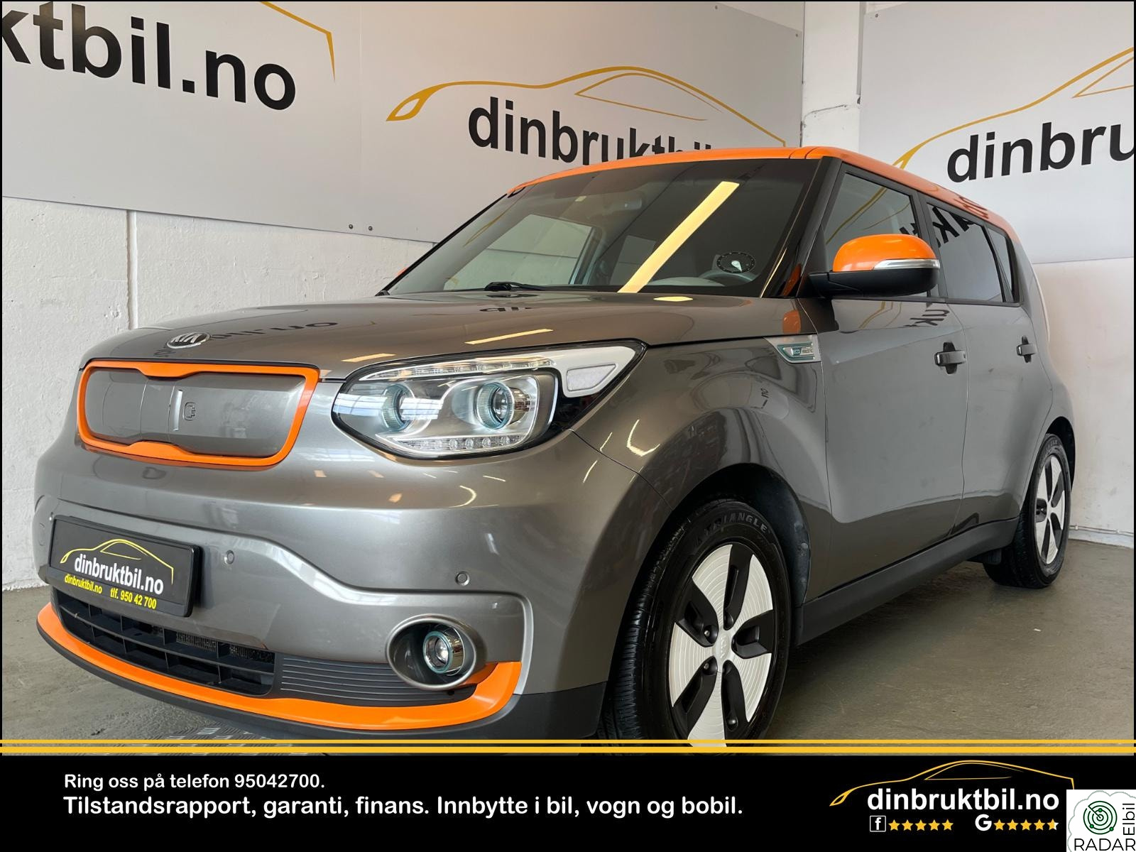 KIA SOUL EU 02.27, 80KM BATTERI, TILSTANDSRAPPORT, GARANTI
