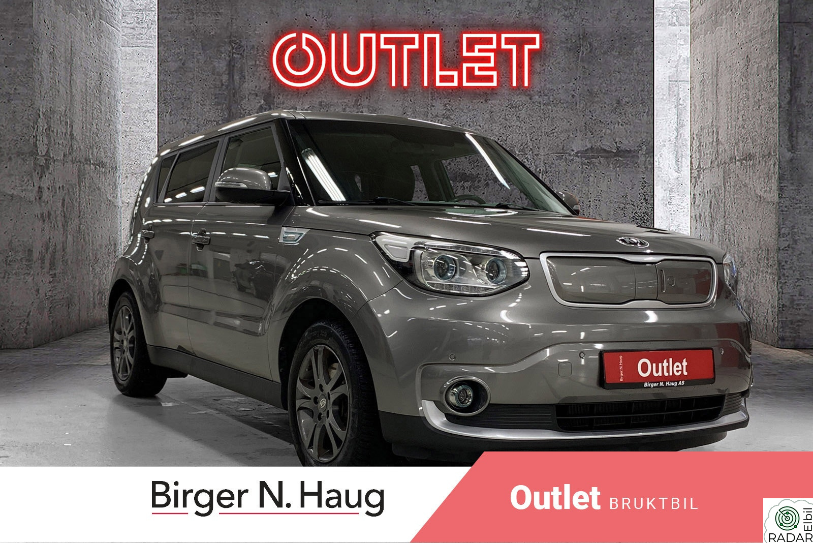 KIA SOUL Exclusive Outlet Topputstyrt Forvarming Rattvarme Skinn