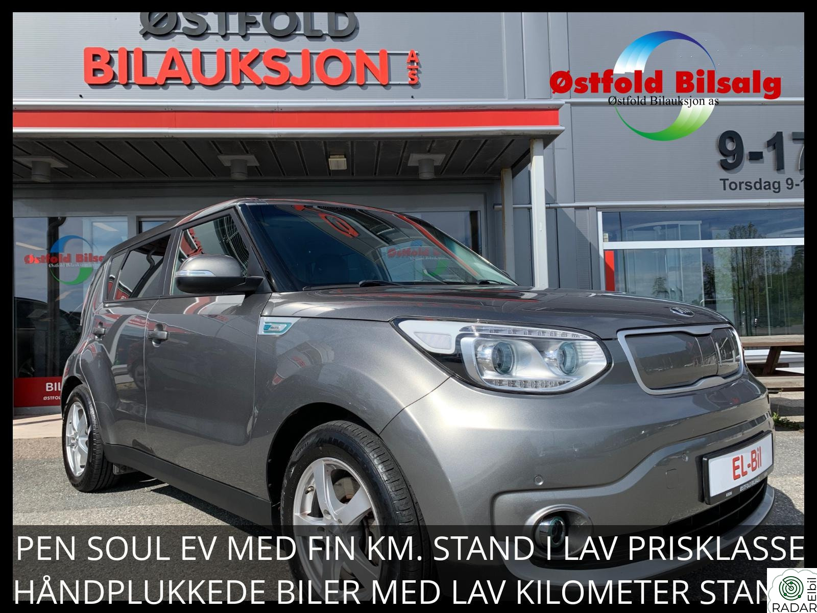 KIA SOUL EV EXCLUSIVE VARMEPUMPE SKINN NAVI DAB KEYLESS KLIMA CC