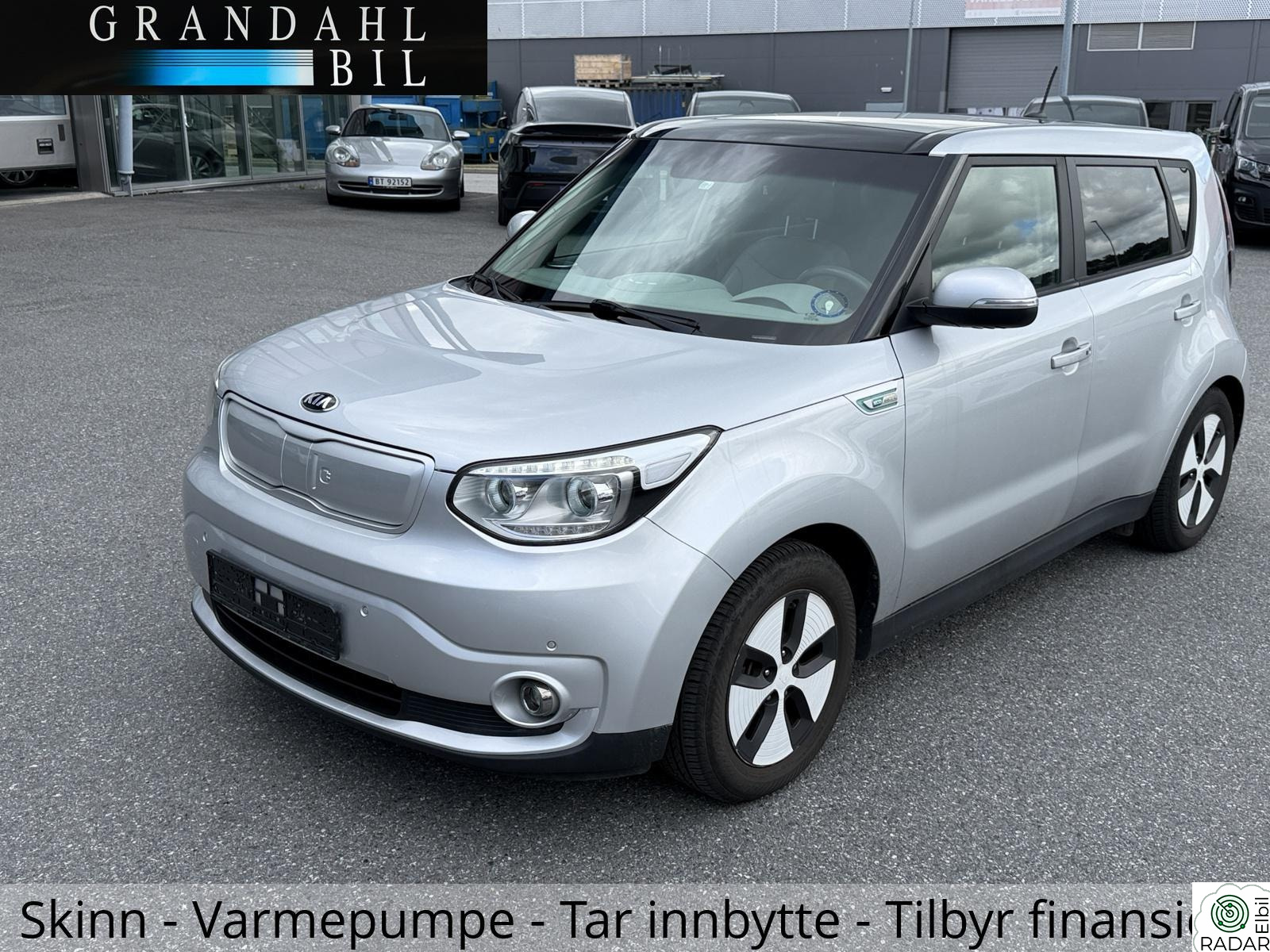 KIA SOUL EV - Panorama Soltak - EXCLUSIVE - SKINN - Varmepumpe