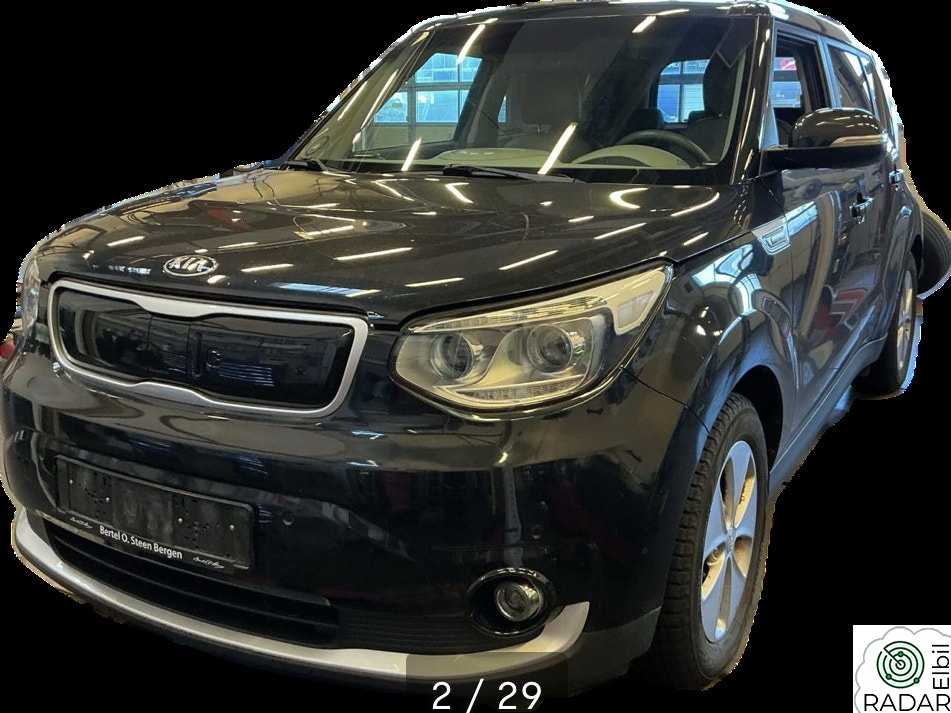 KIA SOUL EV- ECO Exclusive VP AC R-Kam Isofix Skinn Navi DAB AUX