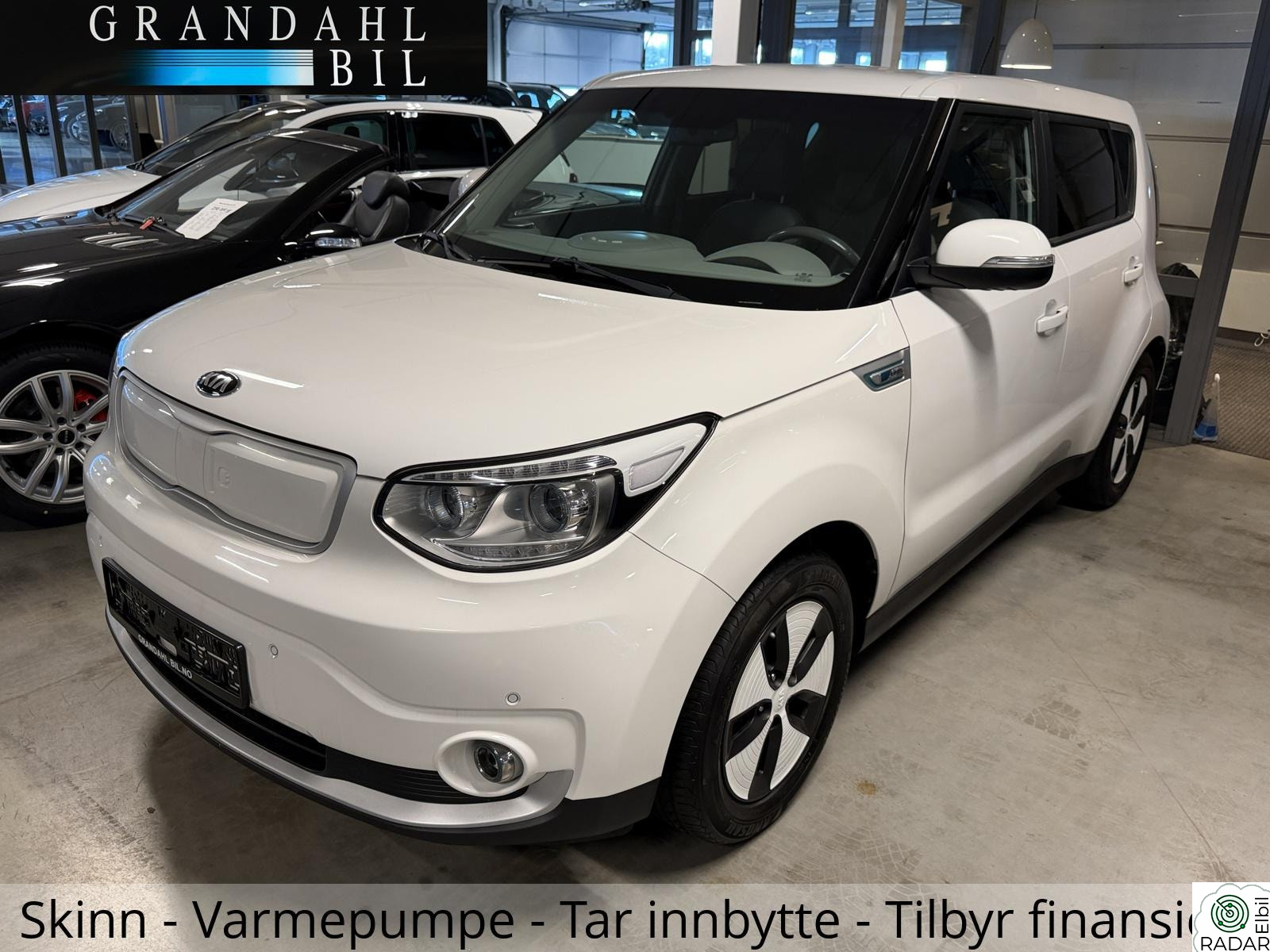 KIA SOUL EV - 27 KWH battteri - EXCLUSIVE - SKINN - Varmepumpe