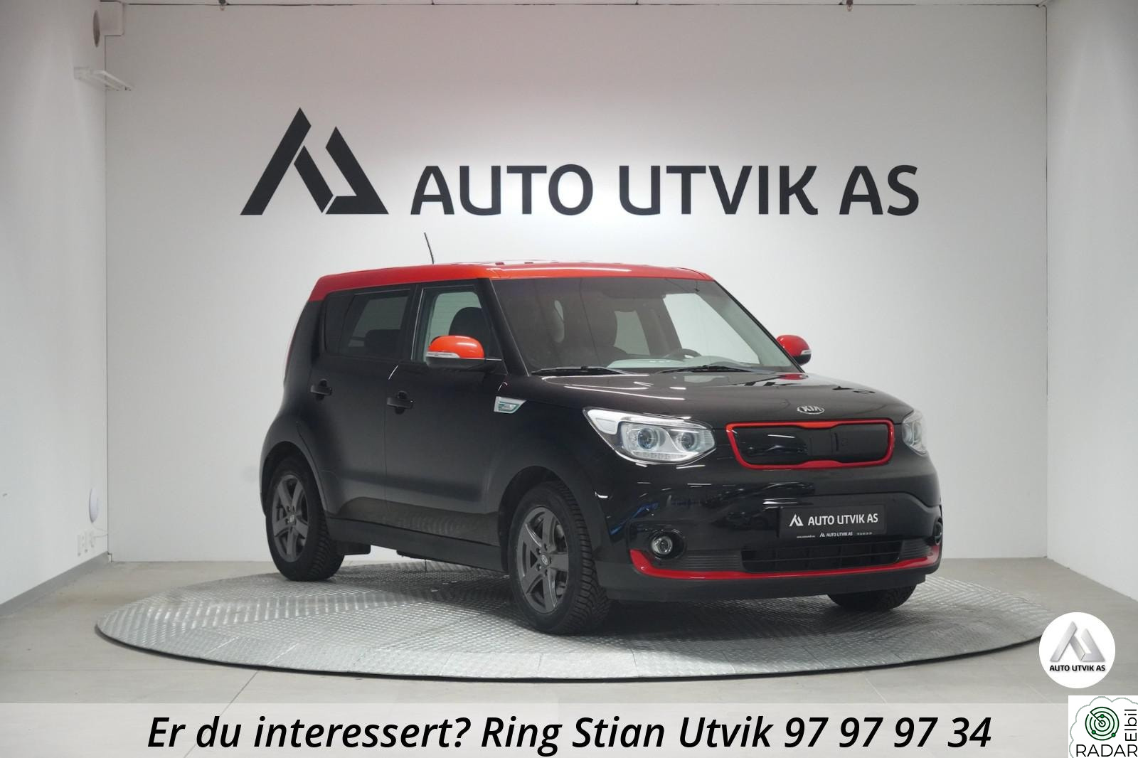 KIA SOUL LAV KM/24,6 kWh/180KM/SKINN/KJØLING SETE/RATTVARME