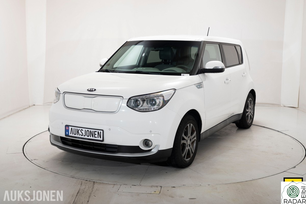 KIA SOUL EV EXCLUSIVE KAMERA VENTILASJON RATTVARME SKINN
