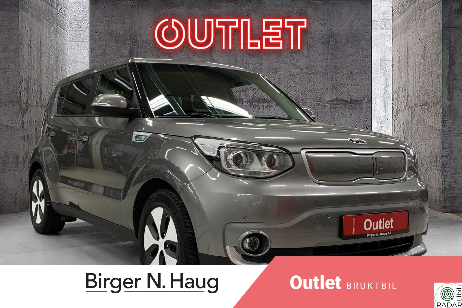 KIA SOUL Exclusive OUTLET/SKINN/HURTIGLADER/VARMEPUMPE/HISTORIKK